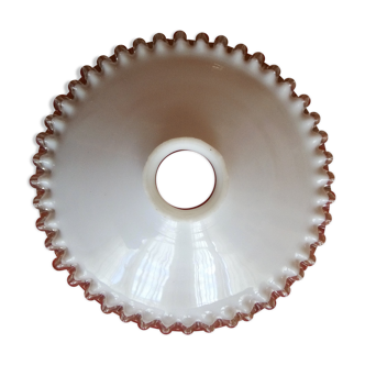 Opaline glass lampshade