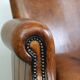Correct and comfortable sheep leather armchair/armchair with a beautiful finish