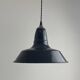 Old enamelled industrial workshop suspension