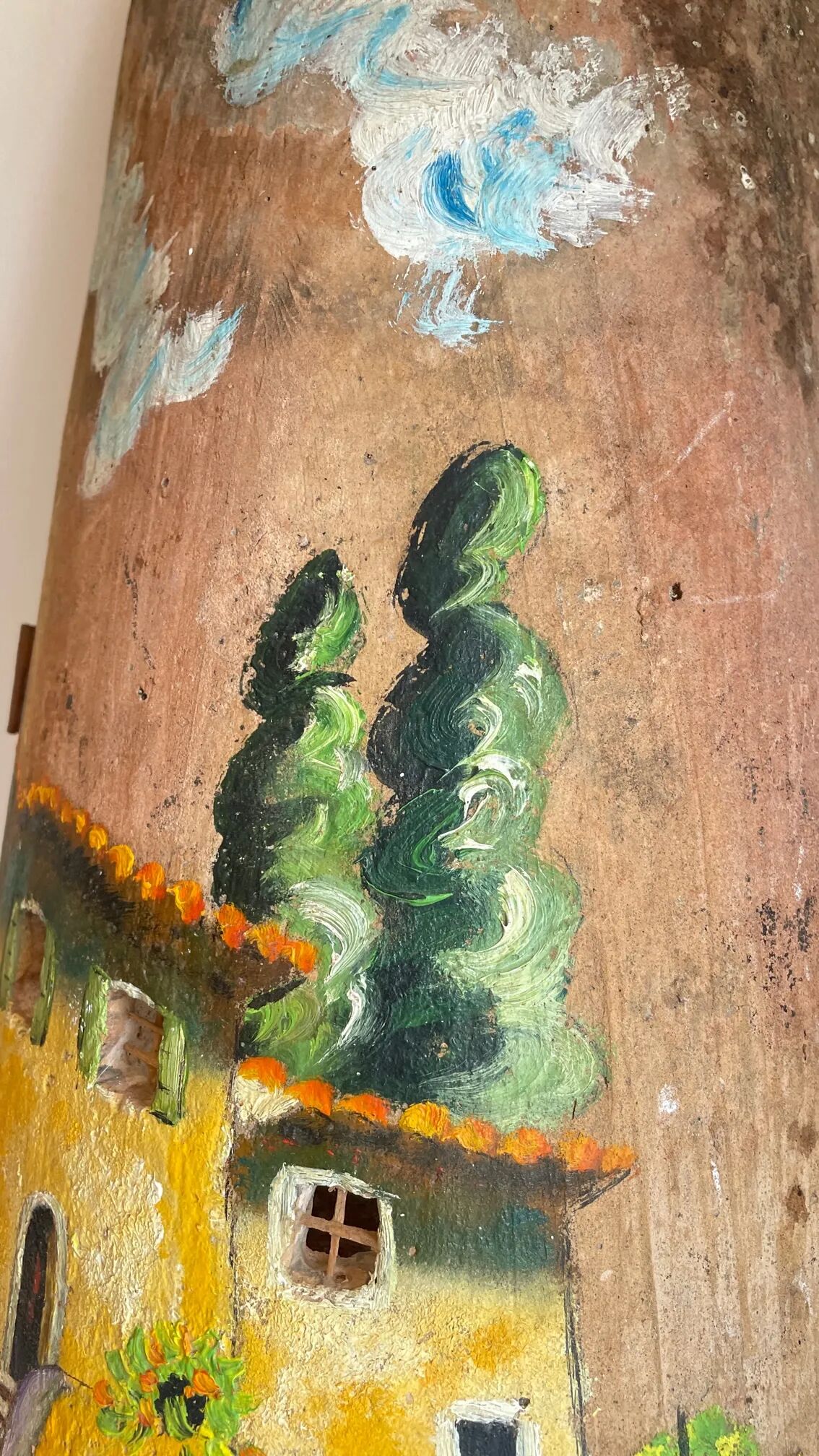 Vintage Provence-style wall light