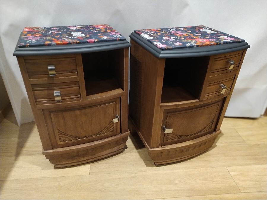 Pair of bedside tables