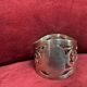 English silver plated napkin ring