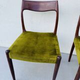Scandinavian pair of chairs