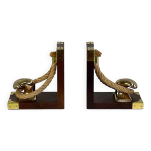 Serre livre vintage bois