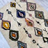Handmade Moroccan Berber carpet 220 x 150 CM