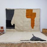 Handmade wool Berber rug 360 x 260 cm