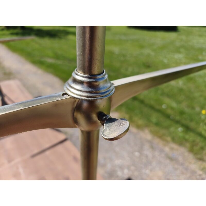 Pair of bronze shop shelves 1900 Siegel Paris