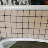 Set of 4 tubular metal chairs from the 90s