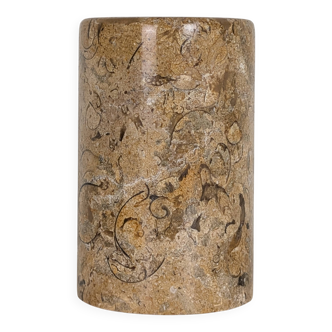 Vase rouleau en pierre