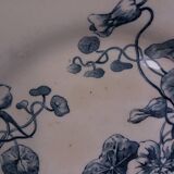 Assiette plate Gien Capucines Terre de fer