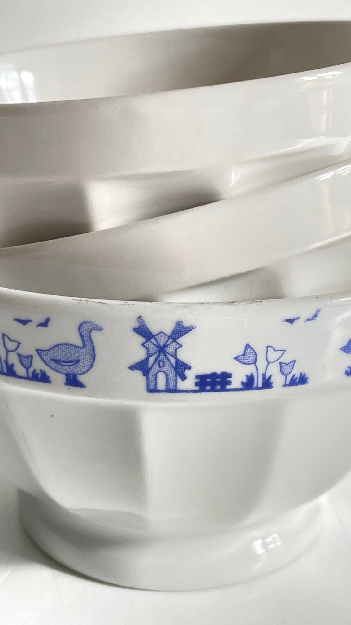 3 Earthenware Bowls by SATURNIA Italy