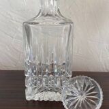VINTAGE CRYSTAL WHISKEY CARAFE