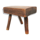 Tabouret tripode artisanal