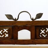 Dowry trunk, Asian wooden box, 1900