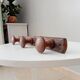 Vintage wooden coat rack 70s/80s