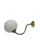 Vintage Art Deco wall lamp, Poland, 1950s
