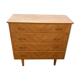Vintage light oak chest of drawers