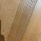 Table ovale en merisier naturel