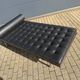 Knoll Barcelona Daybed Black Sabrina leather AS NEW!! Mies van der Rohe
