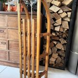 Old wooden sled Davos