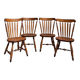 4 western chairs in beech wood