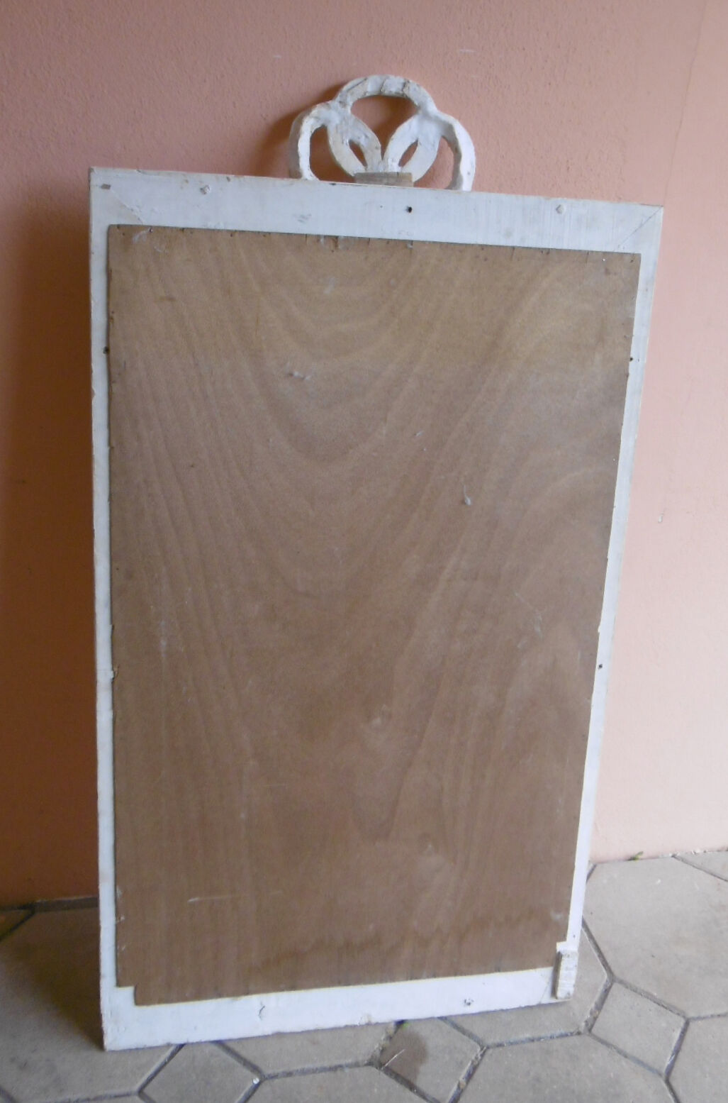 Louis XVI style mirror with decor small knot