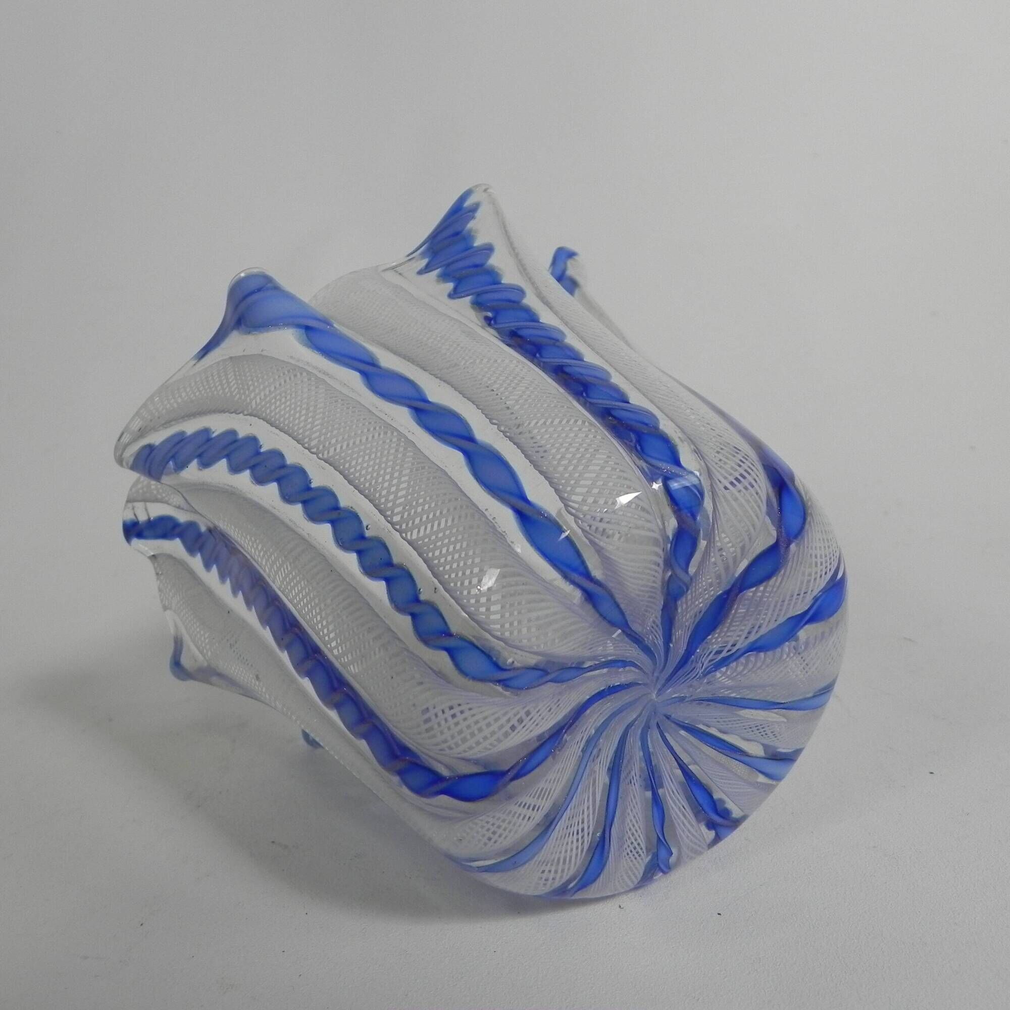 Fazzoletto vase Zanfirico by Fulvio Bianconi for Venini, Venice, Murano, 1950s