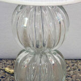 Murano blown glass table lamp, 1970s