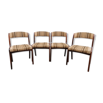 4 Baumann chairs, gondola model. Late 60s.