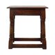 Tabouret en chêne massif anglais, 19e siècle