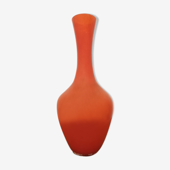 70's glass vase
