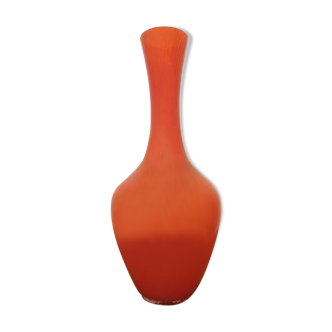 70's glass vase