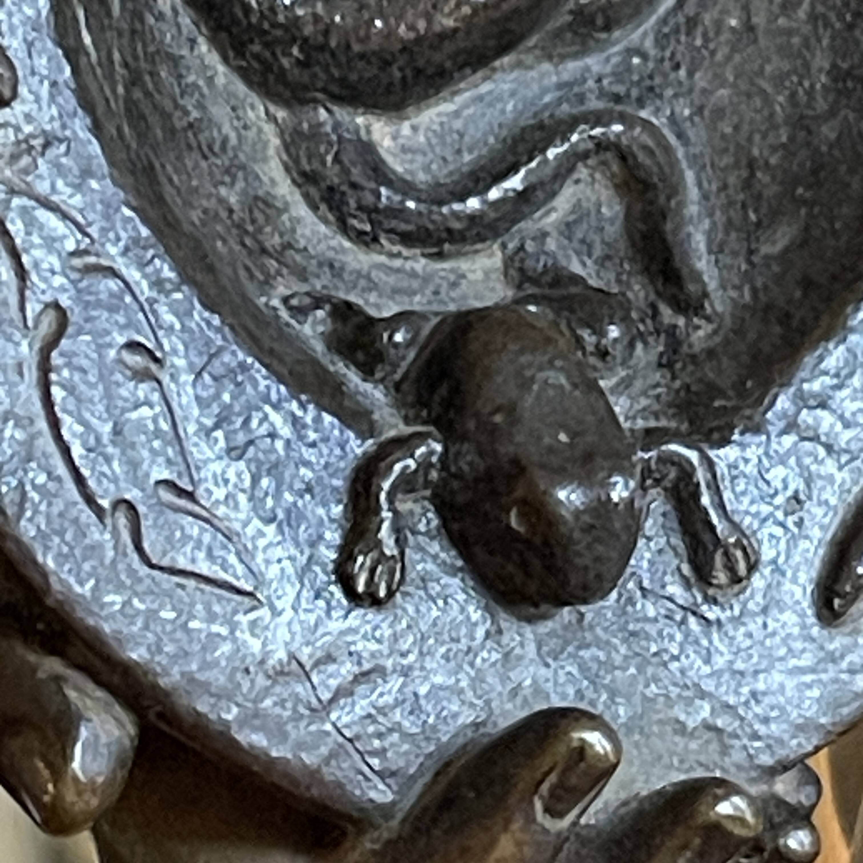 'The Ceramist Bernard Palissy' By Vittoz Bronzier, Bronze Sculpture