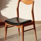 Set of 6 Vintage Scandinavian Teak Chairs – 1960s
