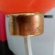 Vintage floor lamp with two-tone opaline balls