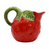 Pitcher slurry in the shape of a strawberry