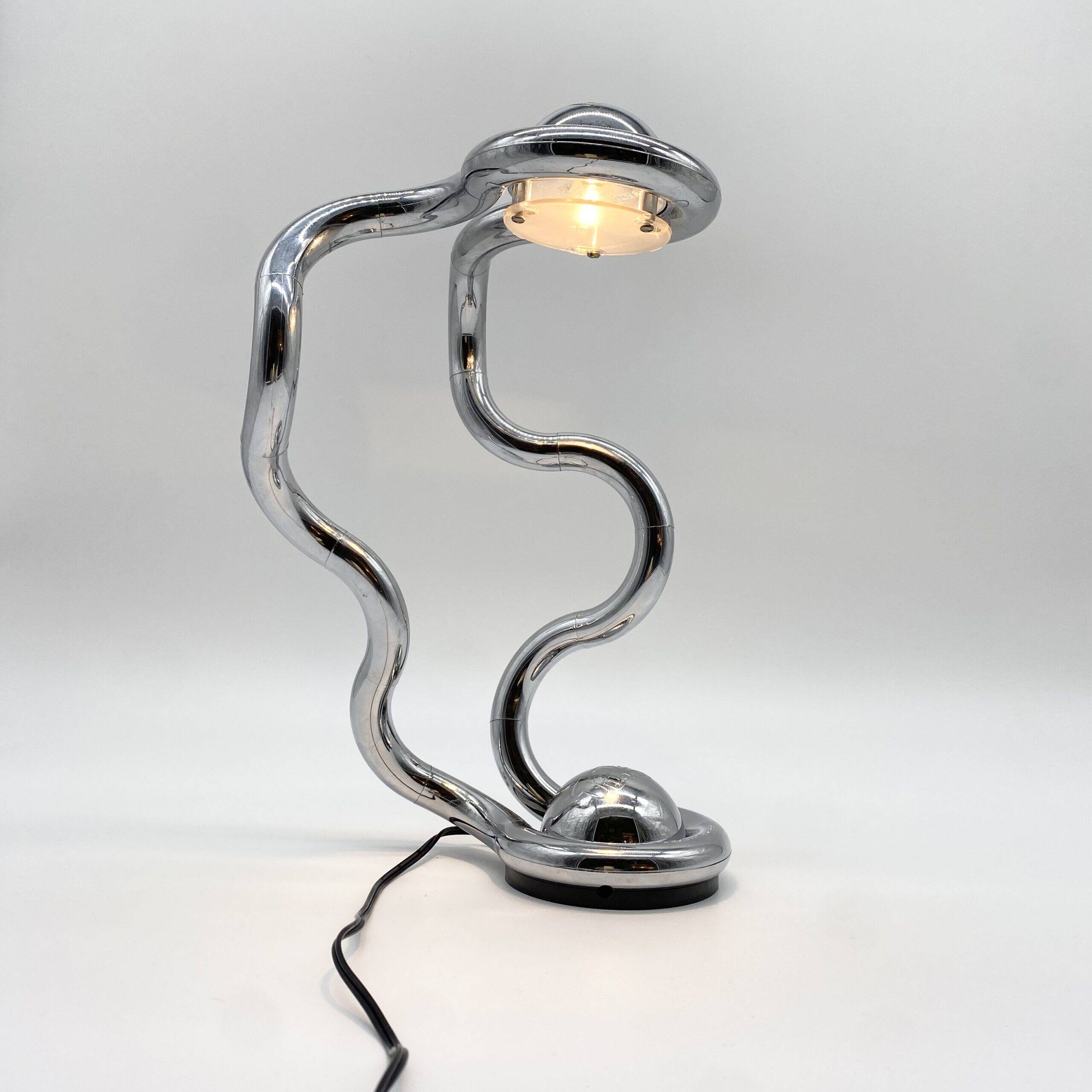 "Tangle" lamp by Richard Zawitz, 1991