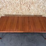 Teak dining table danish design, 60s 70s