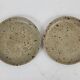 2 dishes in Puisaye pyrite stoneware