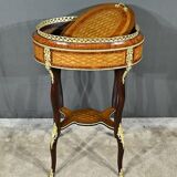 Planter in Precious Wood Marquetry, Napoleon III Period – Mid-19th Century