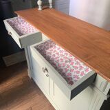 Parisian buffet with shelves