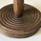 Vintage rattan lamp, 60s design
