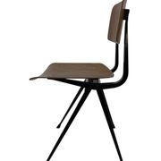 Result Chair by Friso Kramer for Ahrend De Cirkel, 1970 in black
