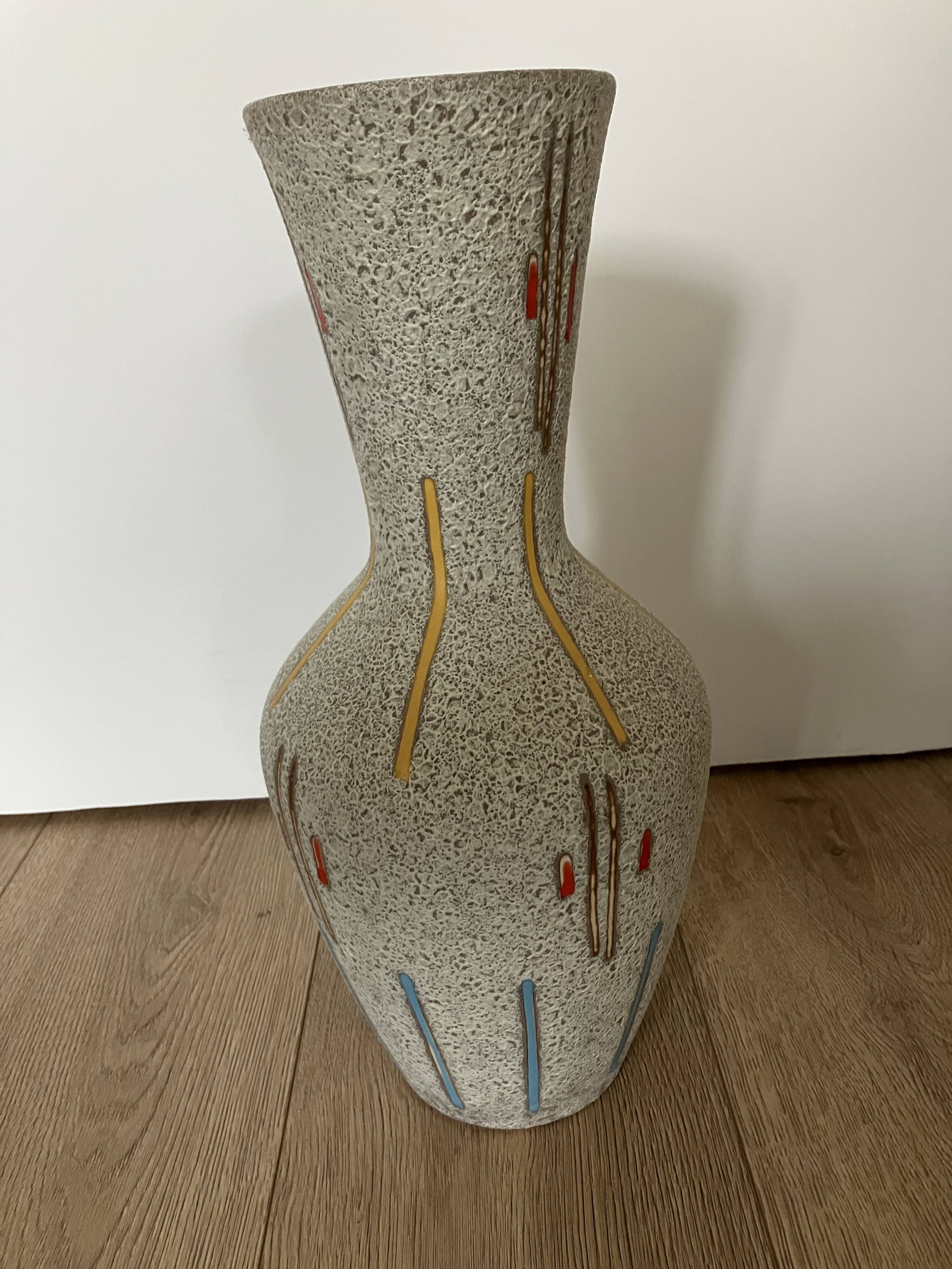 Scheurich ceramic vase – vintage 1950s