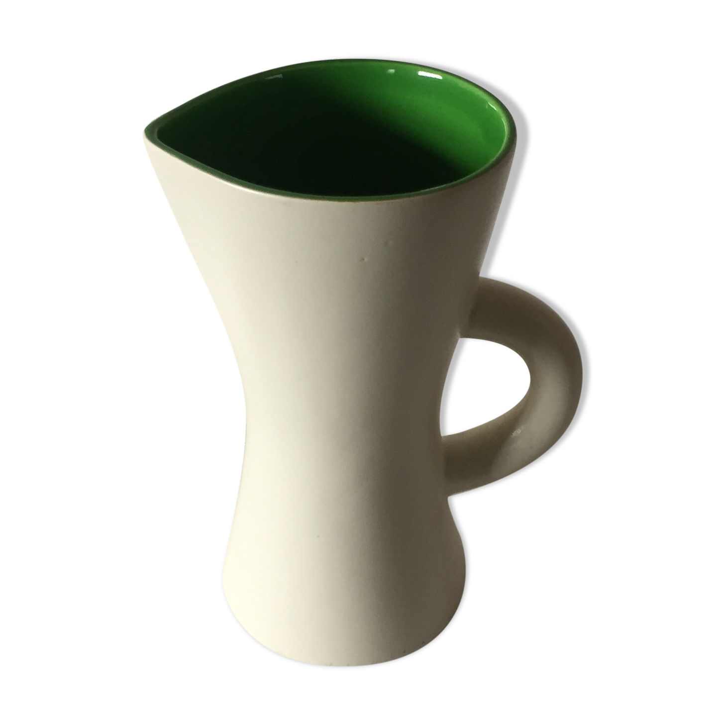 Ceramic pitcher Saint Clément 1950