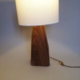 Vintage brutalist table lamp