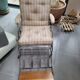Wilson adjustable deck chair produced in 1871.