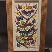 Tableau Oiseaux du peintre Decourcelle Gourgue