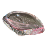 Cendrier Murano bullé rose