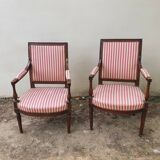 Paire de fauteuils d'époque directoire